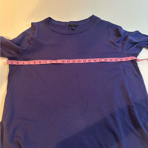 EILEEN FISHER Purple Women's Long SWEATER TOP 2X - Picture 7 of 9